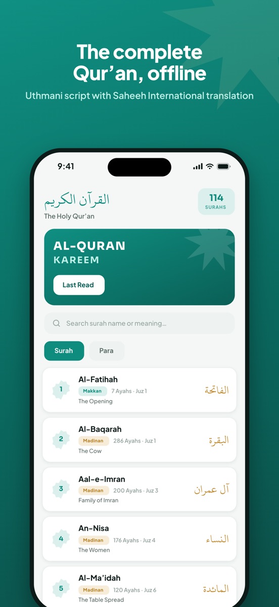 Deen Life: Prayer Times, Qibla on iPhone screenshot 3