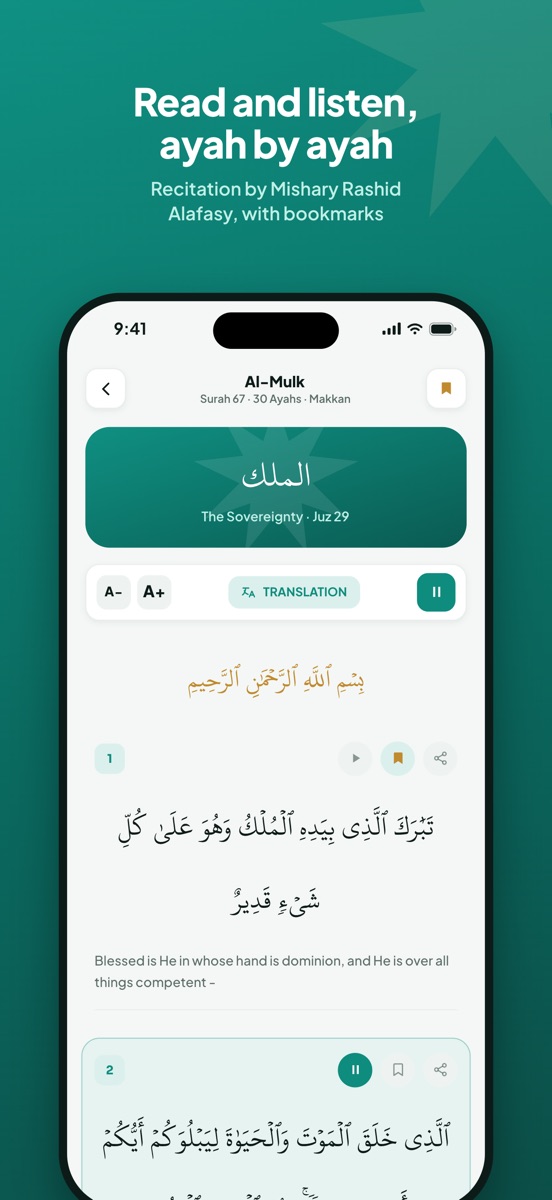 Deen Life: Prayer Times, Qibla on iPhone screenshot 4