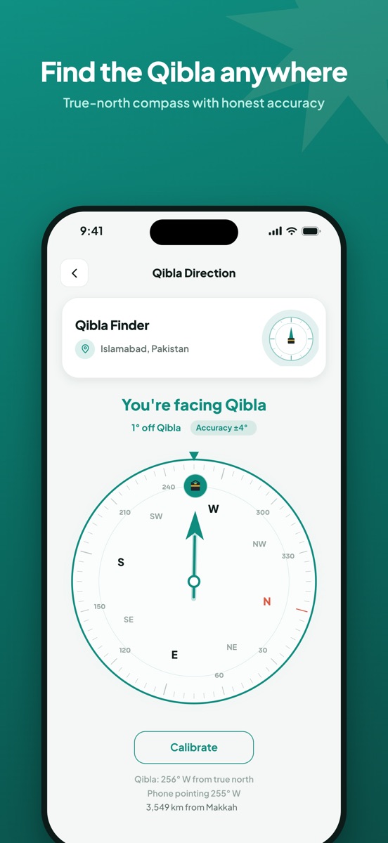 Deen Life: Prayer Times, Qibla on iPhone screenshot 5