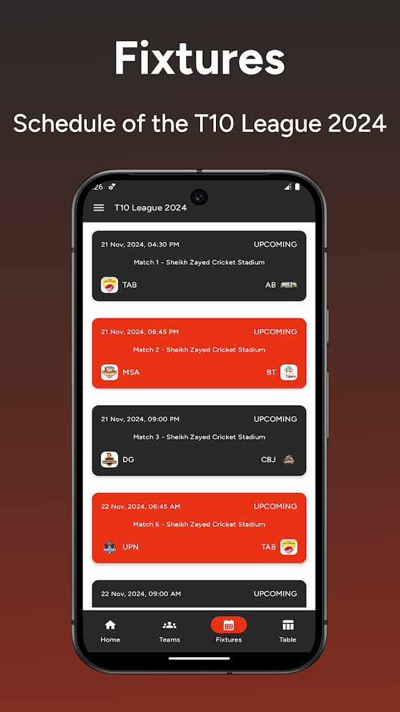 Abu Dhabi T20 2024 - Updates on Screenshots screenshot 3