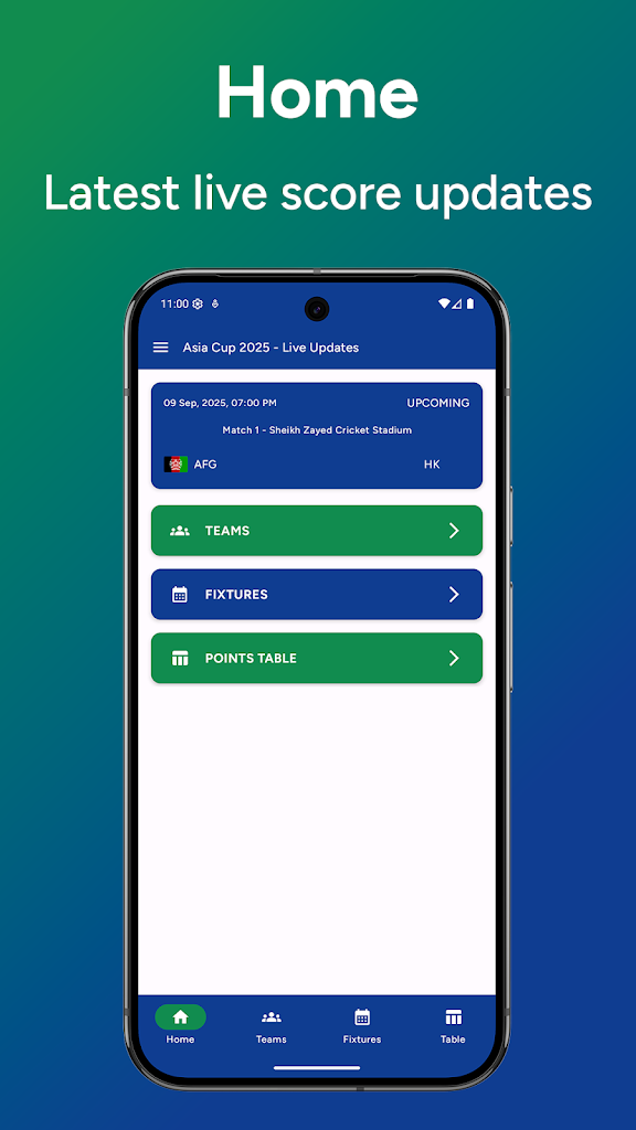 Asia Cup 2025 - Live Updates on Screenshots screenshot 1