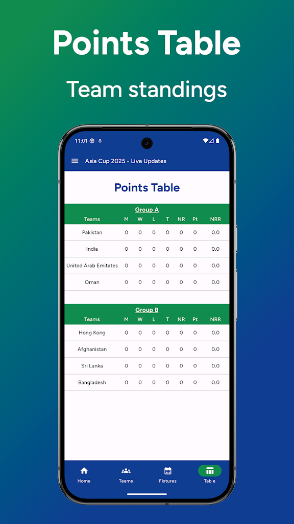 Asia Cup 2025 - Live Updates on Screenshots screenshot 4