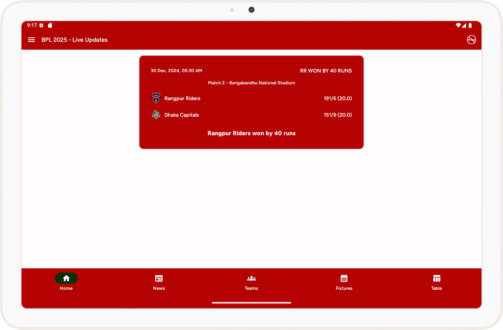 BPL 2025/26 - Live Updates screenshot 7