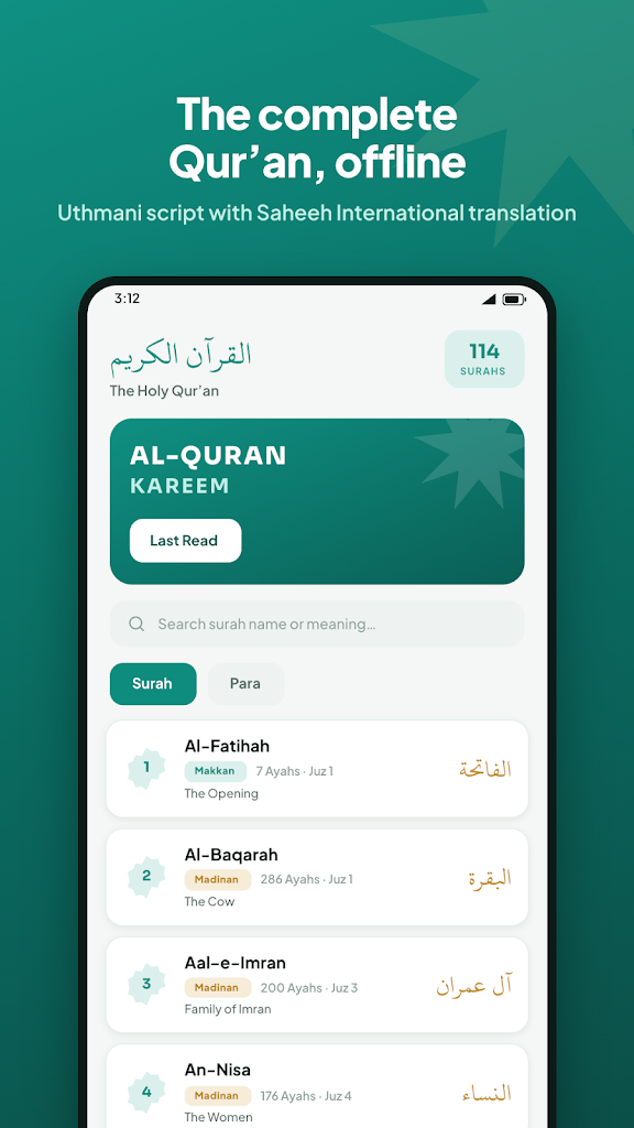 Deen Life: Prayer Times, Qibla on Android screenshot 3