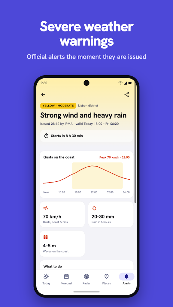 Dewline: Weather & Rain Radar on Screenshots screenshot 5