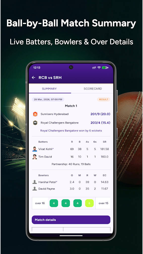 ICL 2026 - Live Cricket Scores screenshot 4