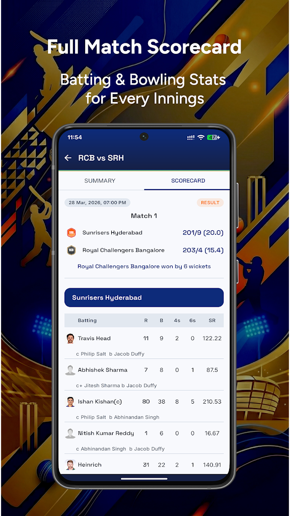 IPL 2026 - Live Cricket Scores screenshot 3