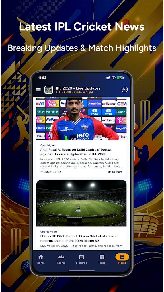 IPL 2026 - Live Cricket Scores screenshot 5