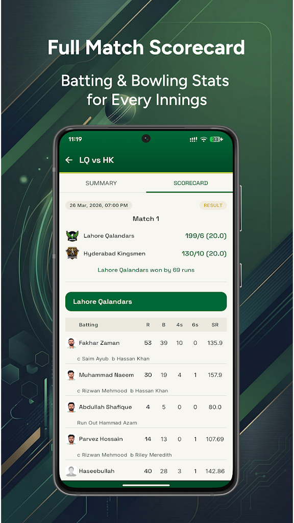 PSL 11, 2026 - Live Updates on Screenshots screenshot 3