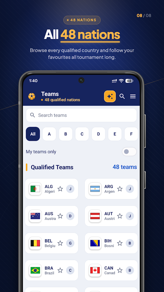 WC 2026 Schedule & Live Scores screenshot 8