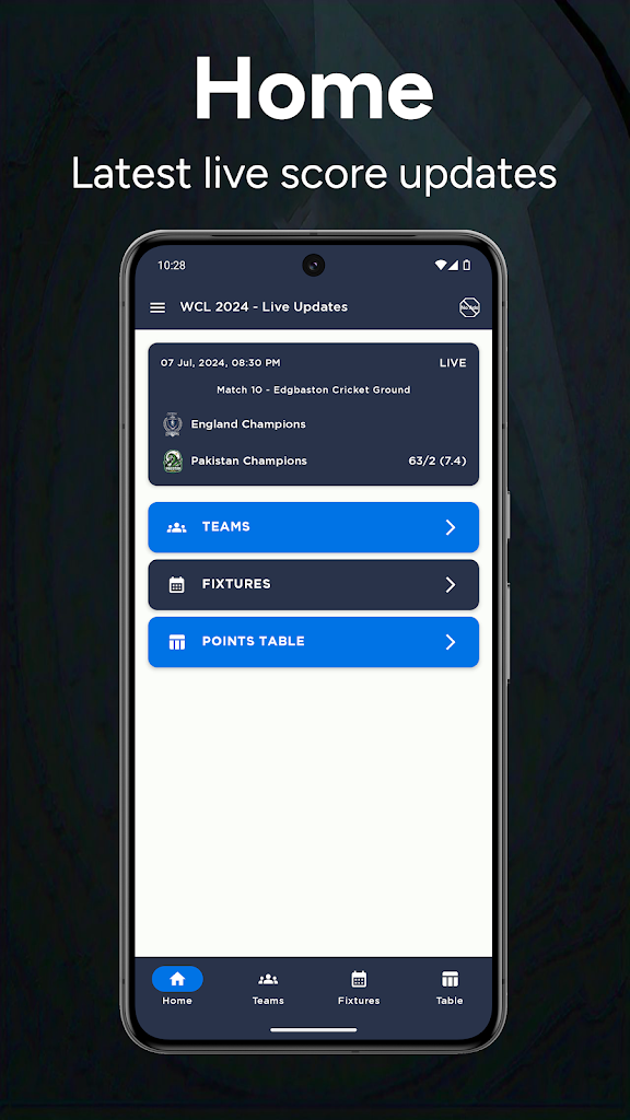 WCL 2024 - Live Updates screenshot 1