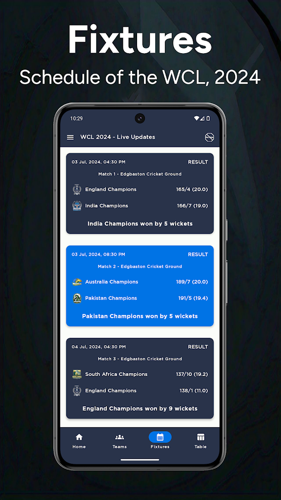 WCL 2024 - Live Updates screenshot 2